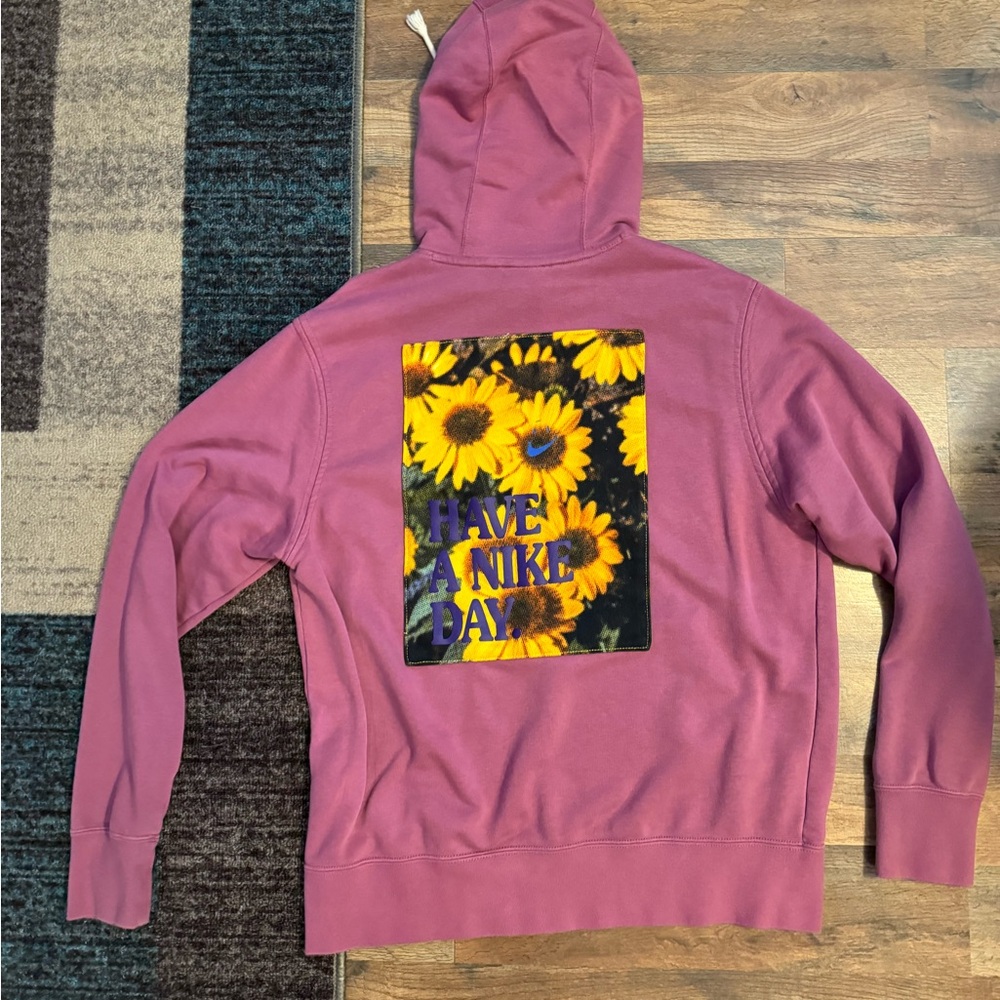 nike floral hoodie